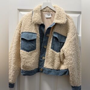 Lush Cream Sherpa Jacket